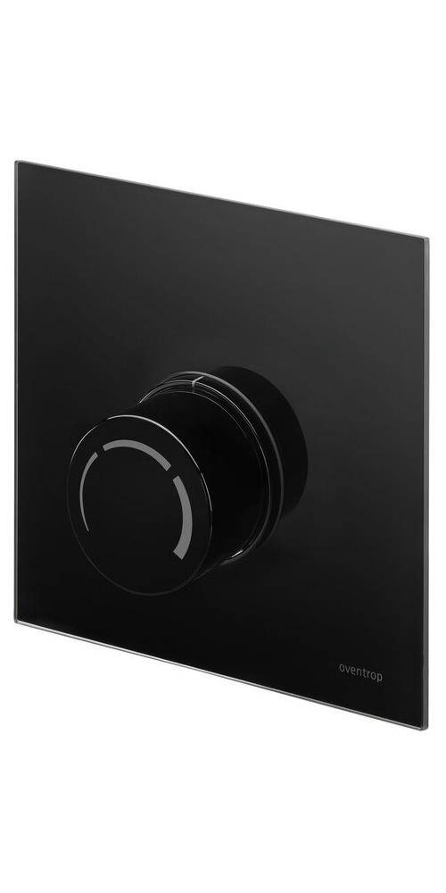 Oventrop OV Abdeckung Unibox RTL mit Thermostat Echtglas wei
