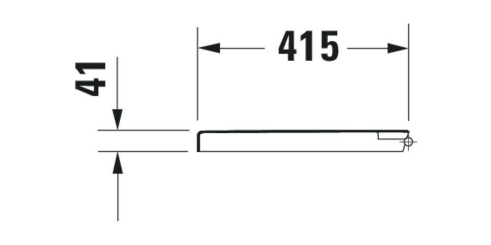 Duravit WC-Sitz STARCK 3 VITAL ohne Absenkautomatik weiß weiß