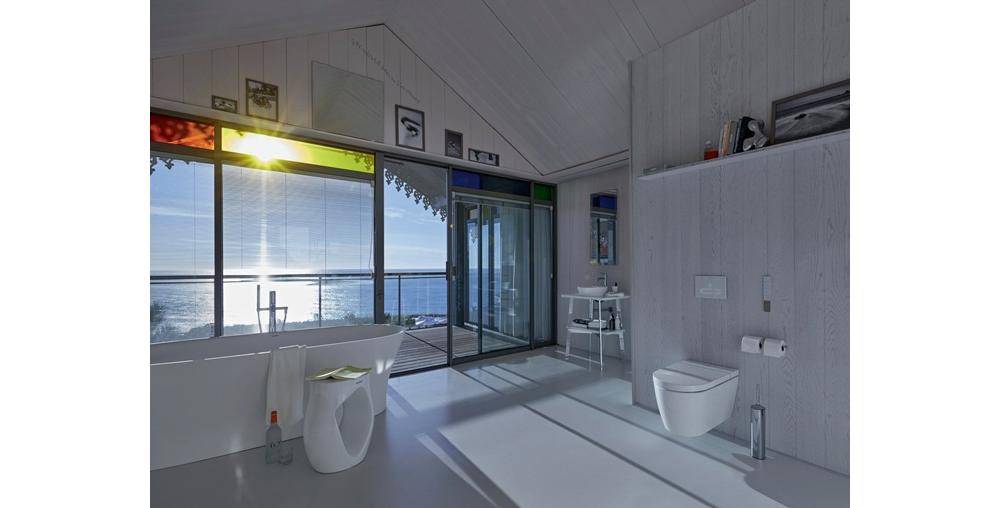 Duravit Bürstengarnitur STARCK T bodenstehend chrom