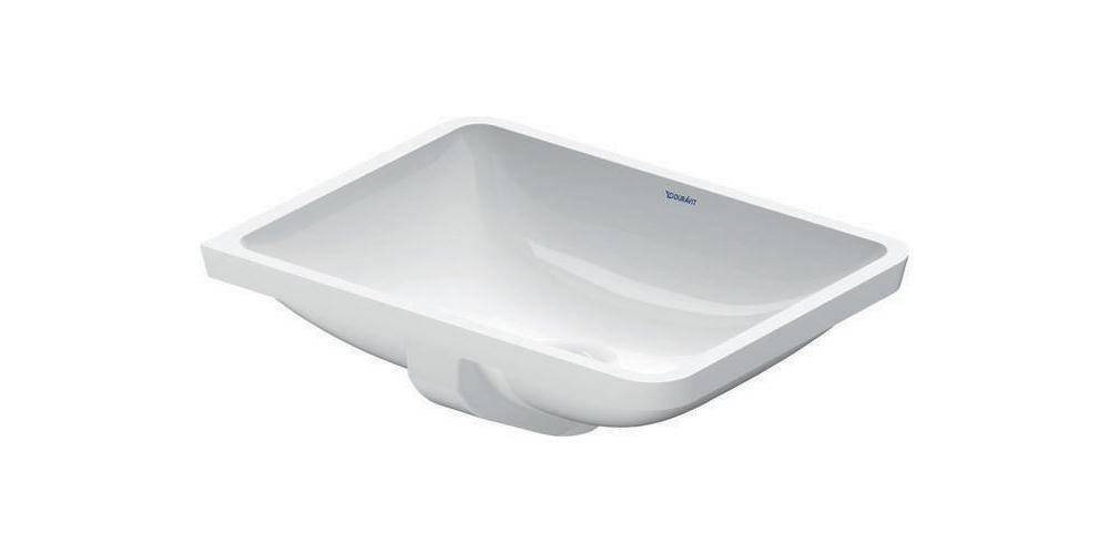 Duravit Einbauwaschtisch STARCK 3 m ÜL o HLB 490x365mm ohne Hahnloch