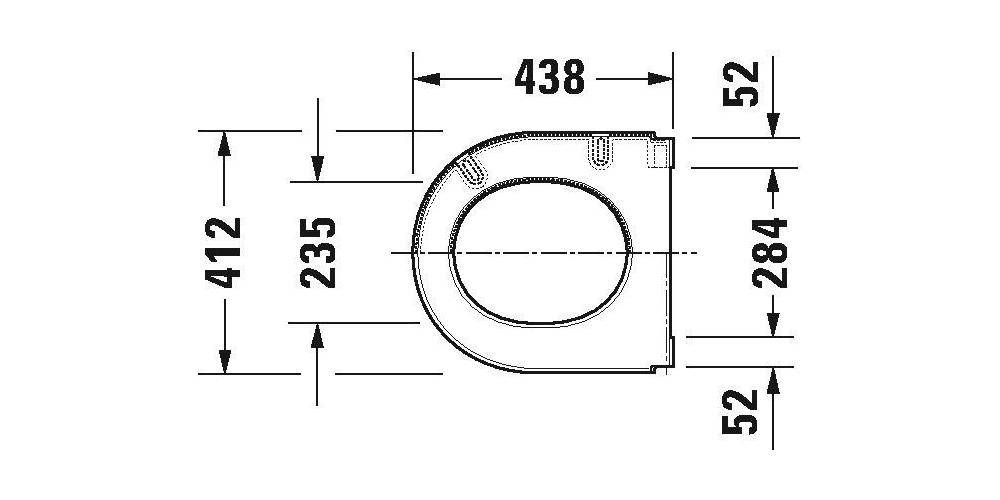 Duravit WC-Sitz STARCK 3 mit Absenkautomatik, abnehmbar weiß weiß