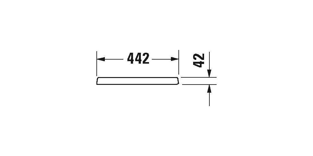 Duravit WC-Sitz STARCK 3 mit Absenkautomatik, abnehmbar weiß weiß