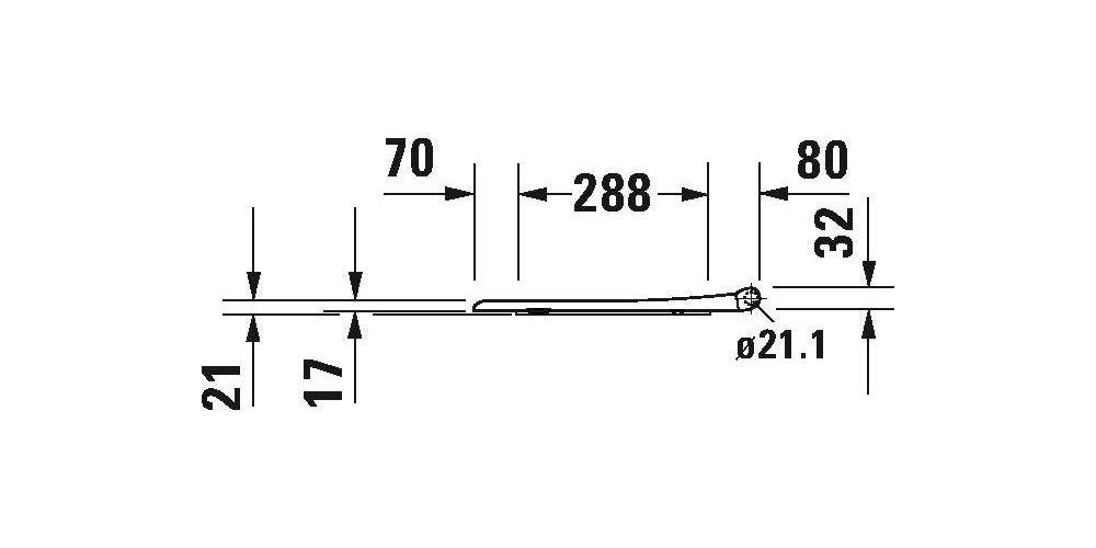 Duravit WC-Sitz STARCK 3 mit Absenkautomatik, abnehmbar weiß weiß