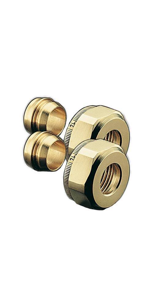 Oventrop Klemmringverschraubung Ofix CEP 2-fach, für AG 3/4Zoll