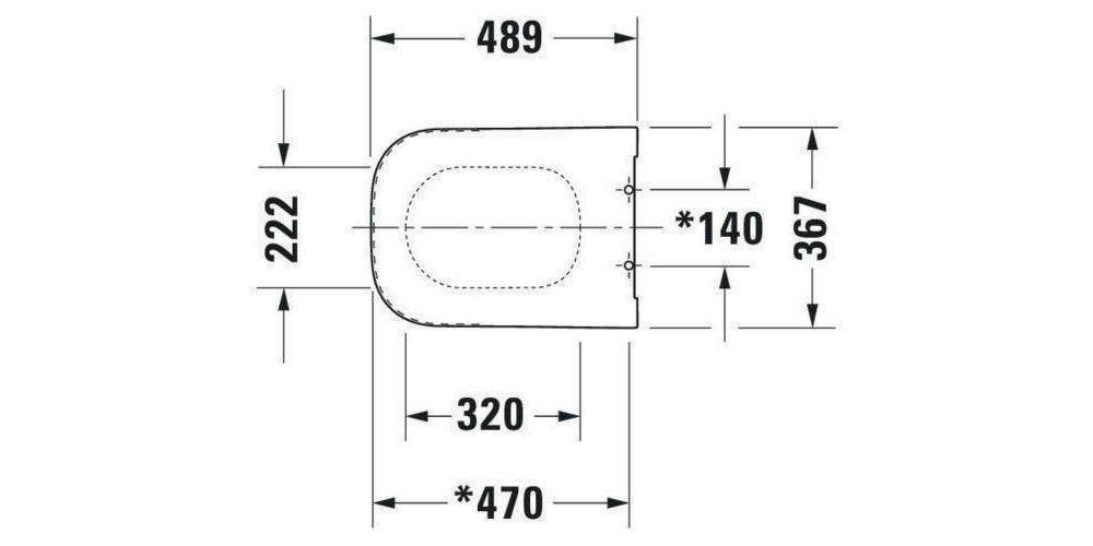 Duravit WC-Sitz HAPPY D.2 m Absenkauto abnehmbar verlängert weiß weiß