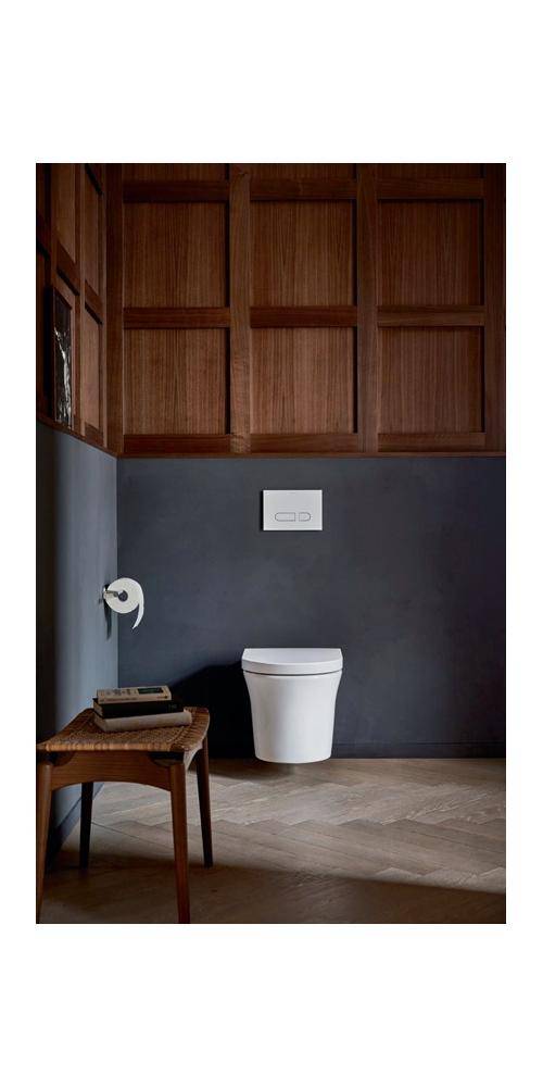Duravit Betätigungsplatte DURASYSTEM A1 229,8x157mm, für WC, Glas