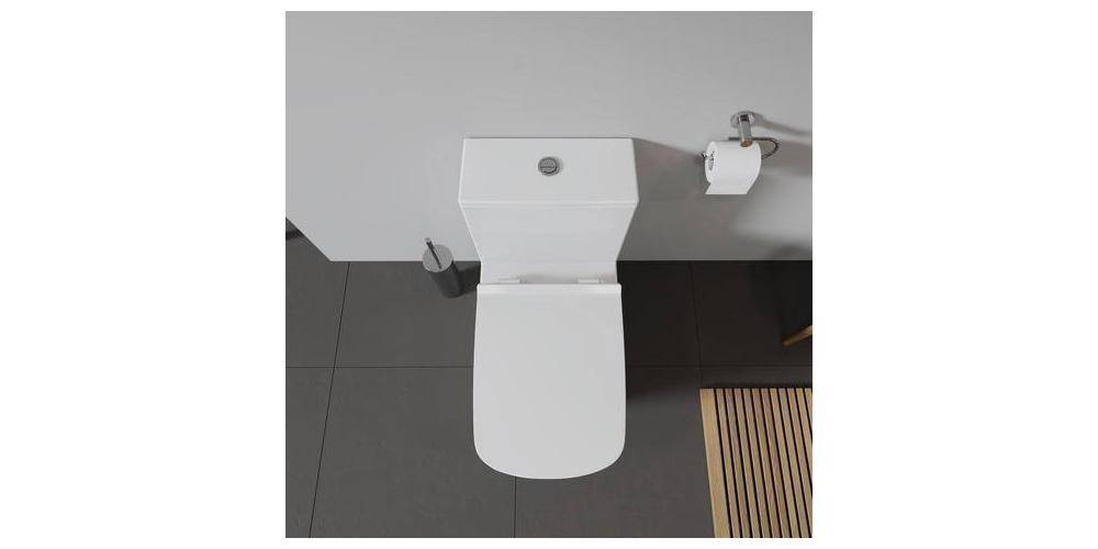 Duravit WC-Sitz DURASTYLE m Absenkauto abnehmbar verlängert weiß weiß