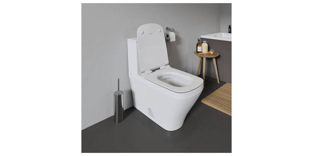 Duravit WC-Sitz DURASTYLE m Absenkauto abnehmbar verlängert weiß weiß