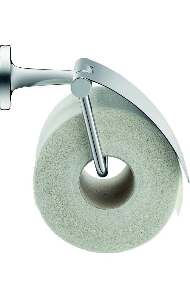 Duravit Papierrollenhalter STARCK T mit Deckel chrom