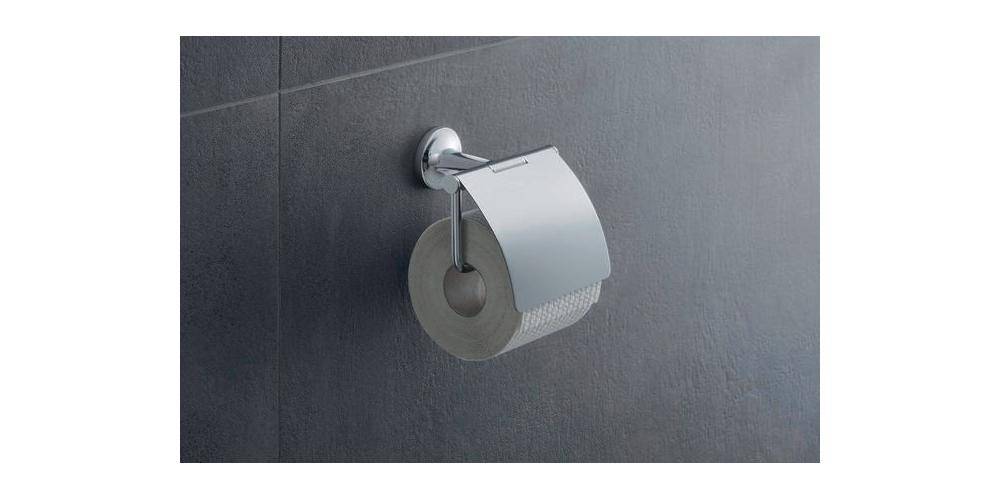 Duravit Papierrollenhalter STARCK T mit Deckel chrom