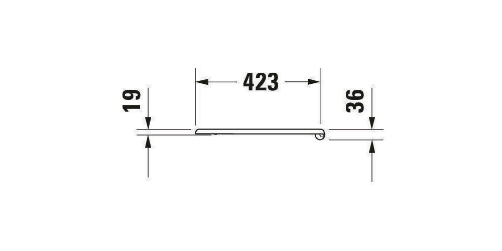 Duravit WC-Sitz 1930 mit Absenkautomatik weiß weiß
