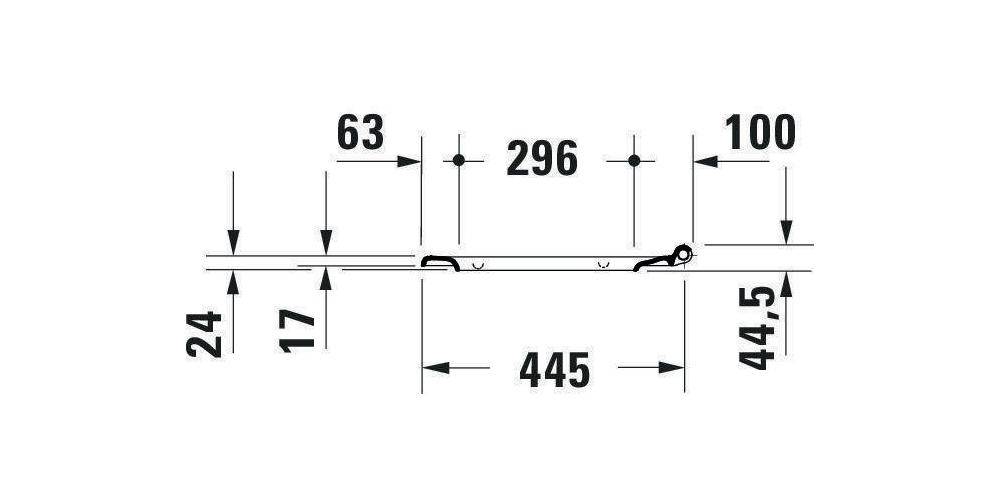 Duravit WC-Sitz VERO AIR ohne Absenkautomatik, abnehmbar weiß weiß