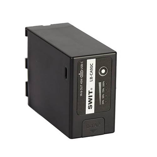 SWIT ELECTRONICS LB-CA90C - Li-Ionen Akku passend für Canon EOS-C70 | C200 | C300MK2 | C500MK2 & XF605 | XF705 (14.4V |