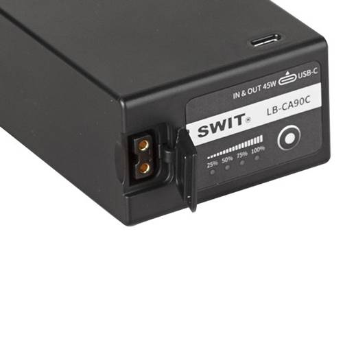 SWIT ELECTRONICS LB-CA90C - Li-Ionen Akku passend für Canon EOS-C70 | C200 | C300MK2 | C500MK2 & XF605 | XF705 (14.4V |