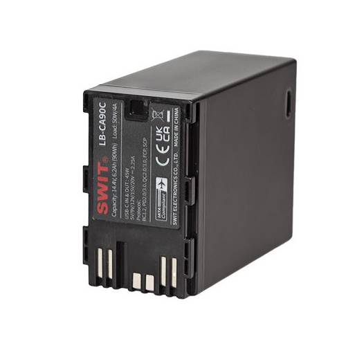 SWIT ELECTRONICS LB-CA90C - Li-Ionen Akku passend für Canon EOS-C70 | C200 | C300MK2 | C500MK2 & XF605 | XF705 (14.4V |