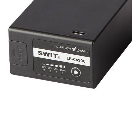 SWIT ELECTRONICS LB-CA90C - Li-Ionen Akku passend für Canon EOS-C70 | C200 | C300MK2 | C500MK2 & XF605 | XF705 (14.4V |