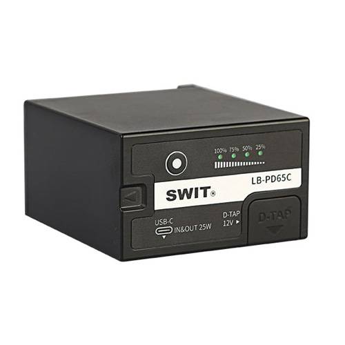 SWIT ELECTRONICS LB-PD65C - Li-Ionen Akku passend für Panasonic AU-EVA1 | AG-DVX200 | AJ-PX230 | AJ-PX270 | UPX360 |