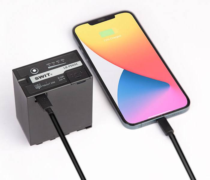 SWIT ELECTRONICS LB-PD65C - Li-Ionen Akku passend für Panasonic AU-EVA1 | AG-DVX200 | AJ-PX230 | AJ-PX270 | UPX360 |