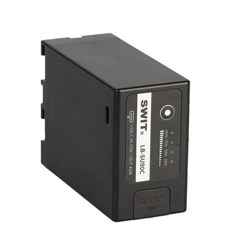 SWIT ELECTRONICS LB-SU90C - Li-Ionen Akku passend für SONY PXW-FS5 | PXW-FS7 | PXW-FX6 | PXW-FX9 | PXW-Z280 | PXW-X280