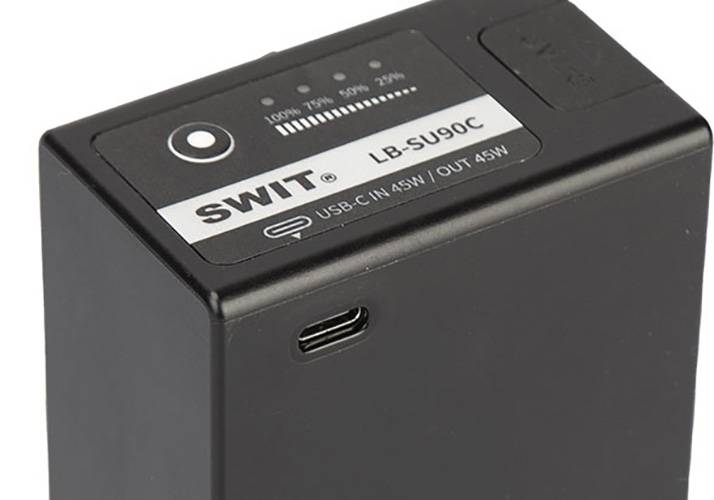 SWIT ELECTRONICS LB-SU90C - Li-Ionen Akku passend für SONY PXW-FS5 | PXW-FS7 | PXW-FX6 | PXW-FX9 | PXW-Z280 | PXW-X280