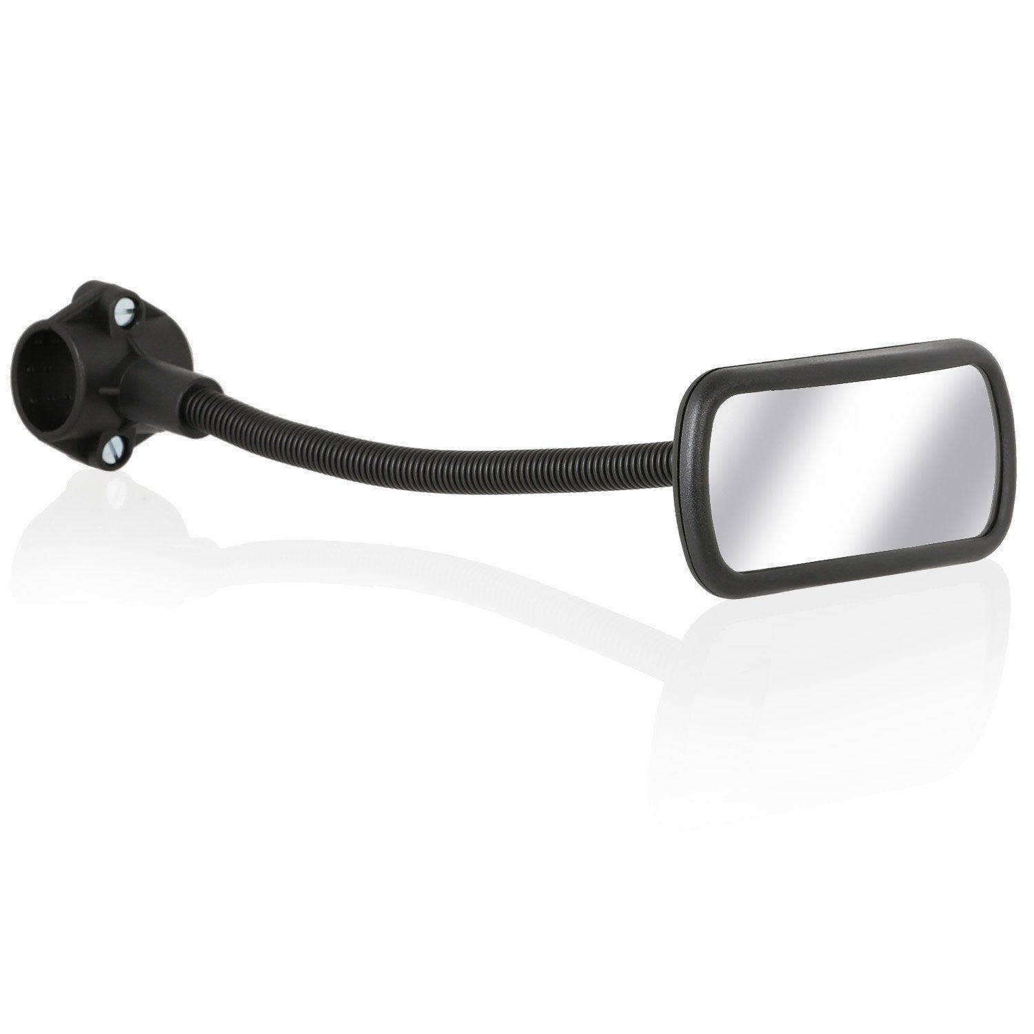Wicked Chiili Roller Fahrrad Spiegel E-Bike Lenker Rückspiegel Fahrradspiegel Sicherheitsspiegel mit XL Sichtfeld