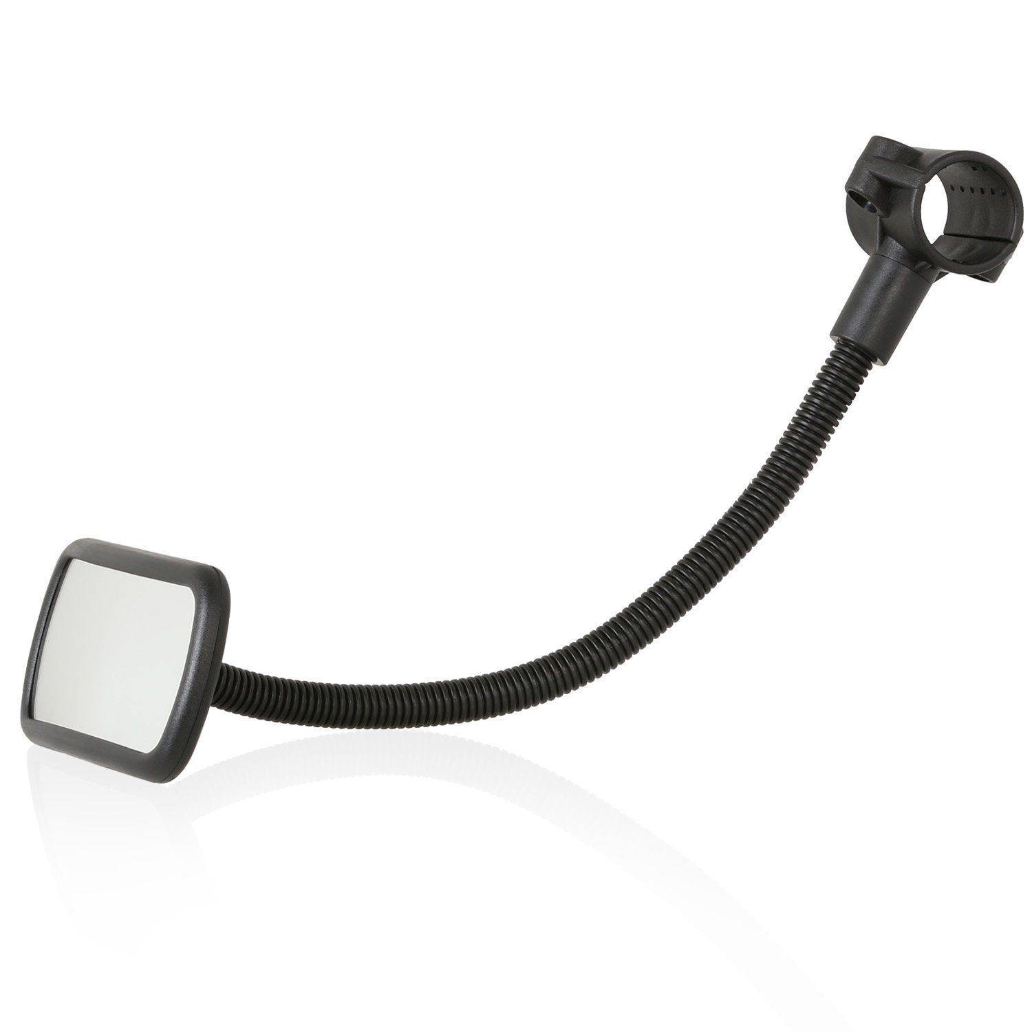 Wicked Chiili Roller Fahrrad Spiegel E-Bike Lenker Rückspiegel Fahrradspiegel Sicherheitsspiegel mit XL Sichtfeld