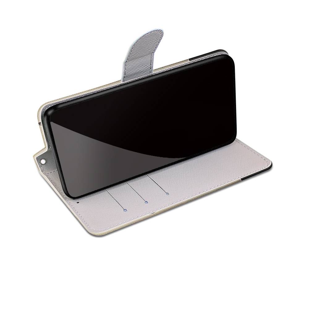 Für Samsung Galaxy S21 FE G990B Kunstleder Handy Tasche Book Motiv 10 Schutz Hülle Case Cover Etui Neu