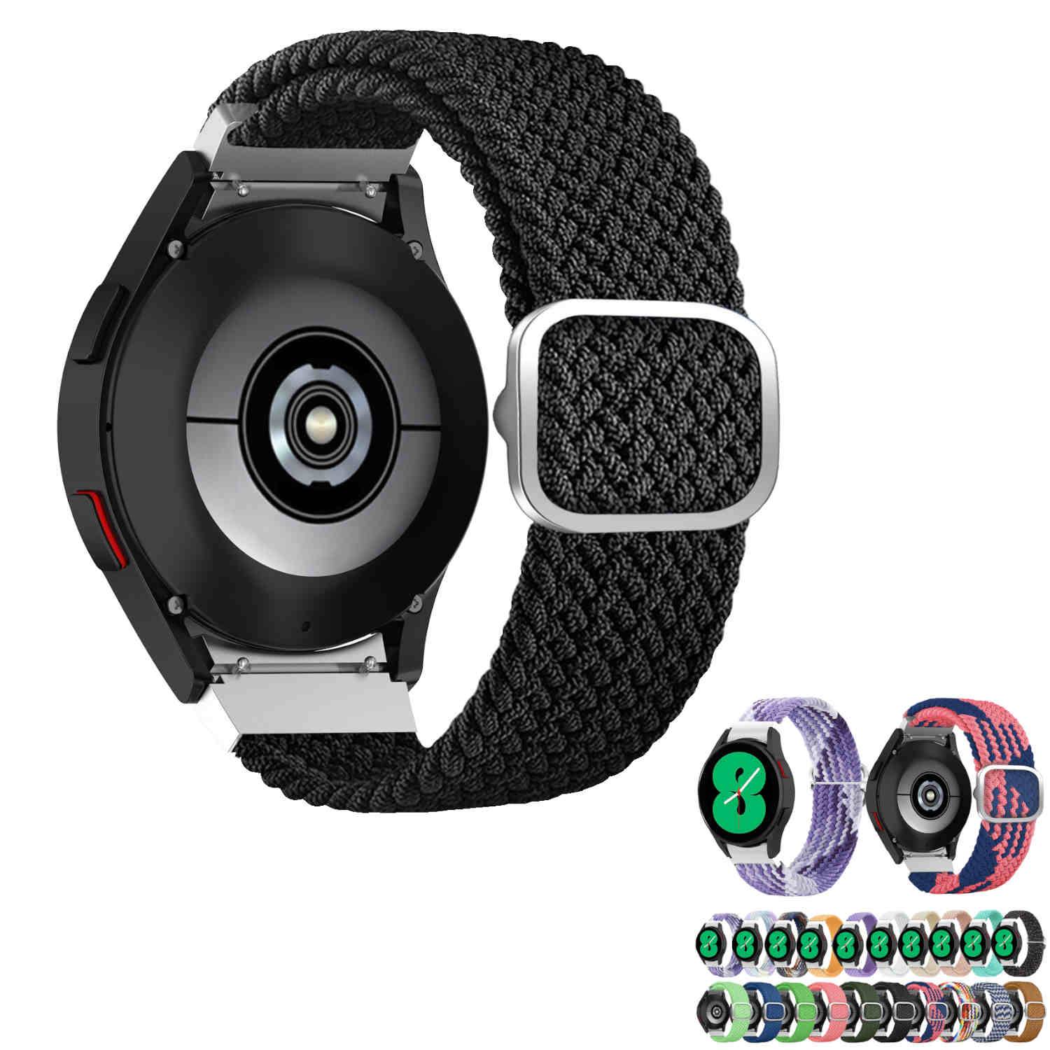 Für Samsung Galaxy Watch FE 6 5 4 Normal Pro Classic Nylon Arm Band