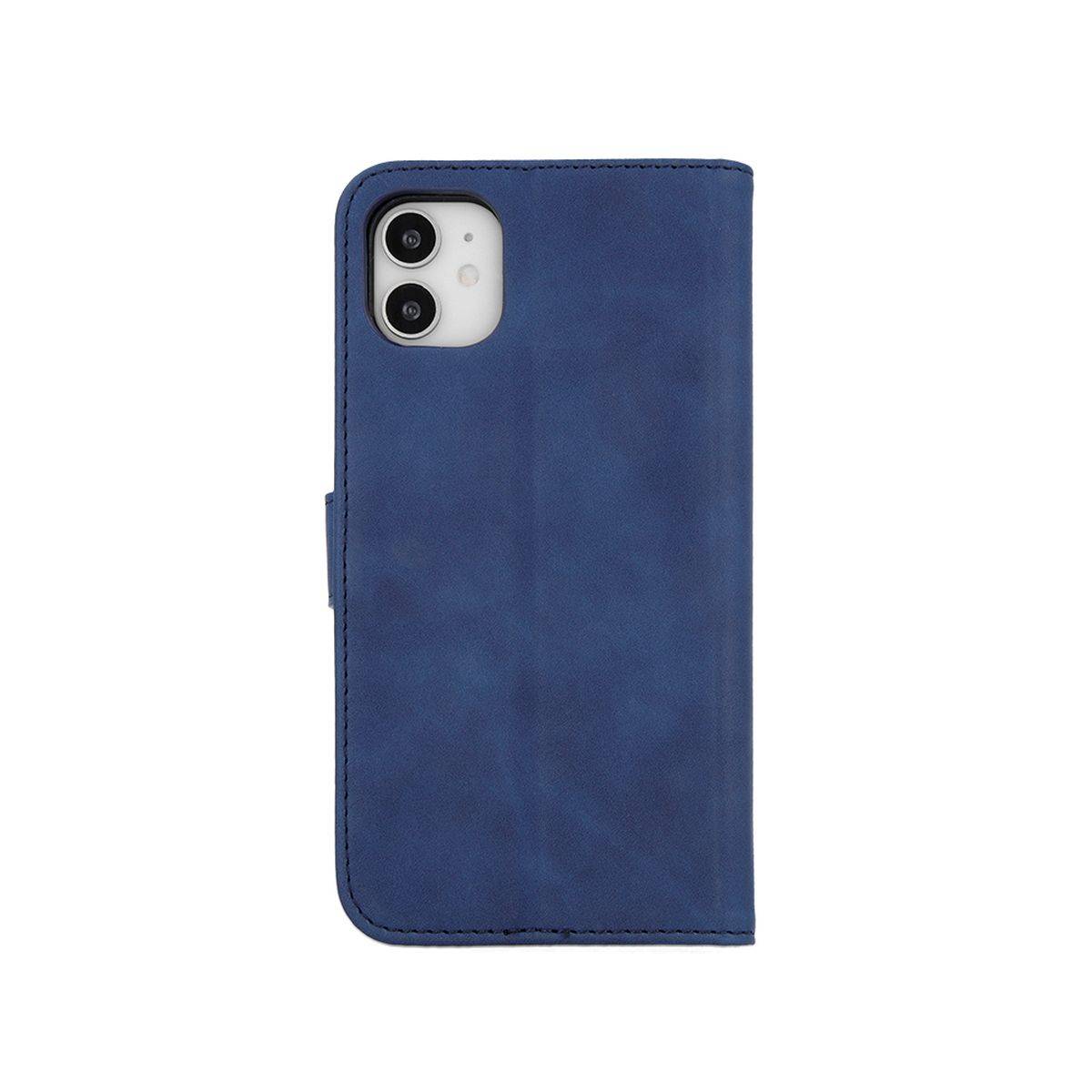 Smart Velvet Case Tasche Hülle kompatibel mit Xiaomi Mi 11 Lite 4G Cover Magnet Buch-Tasche Blau