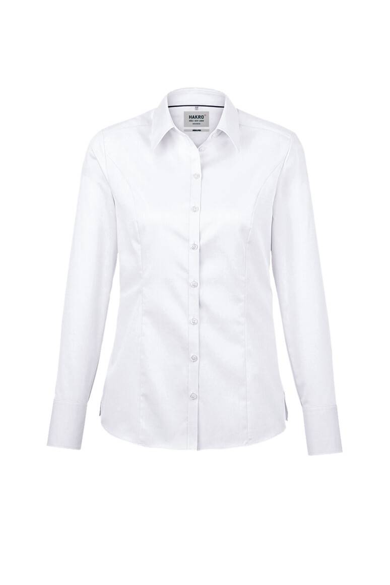 HAKRO Bluse Business weiß, L