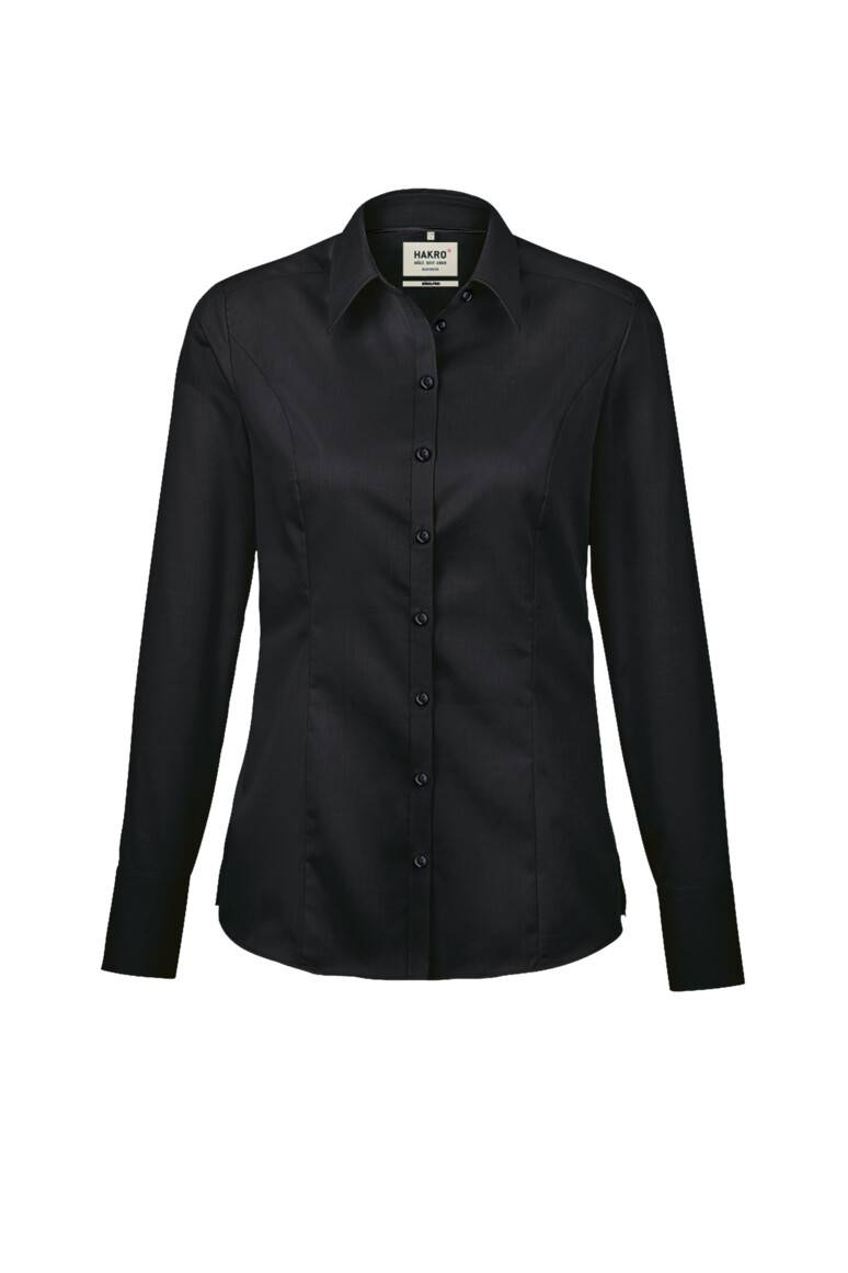 HAKRO Bluse Business schwarz, XS