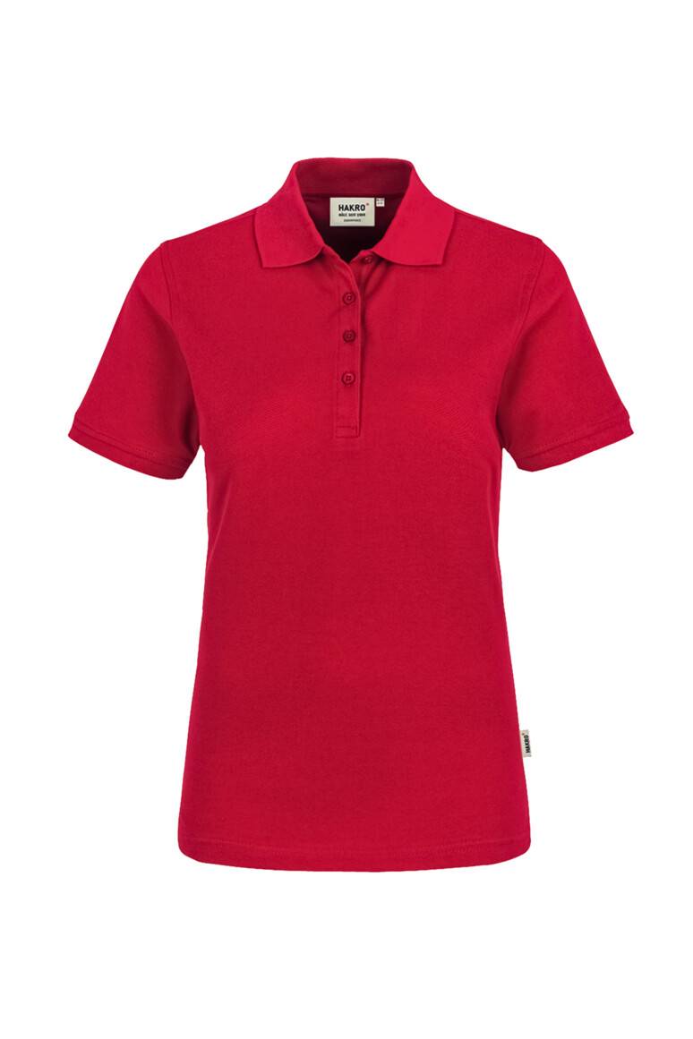 HAKRO Damen Poloshirt Classic rot, 3XL