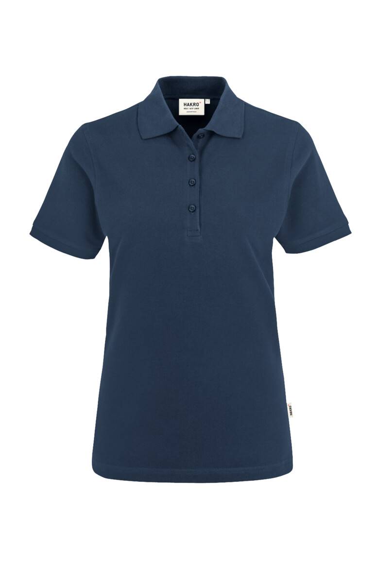 HAKRO Damen Poloshirt Classic marine, S