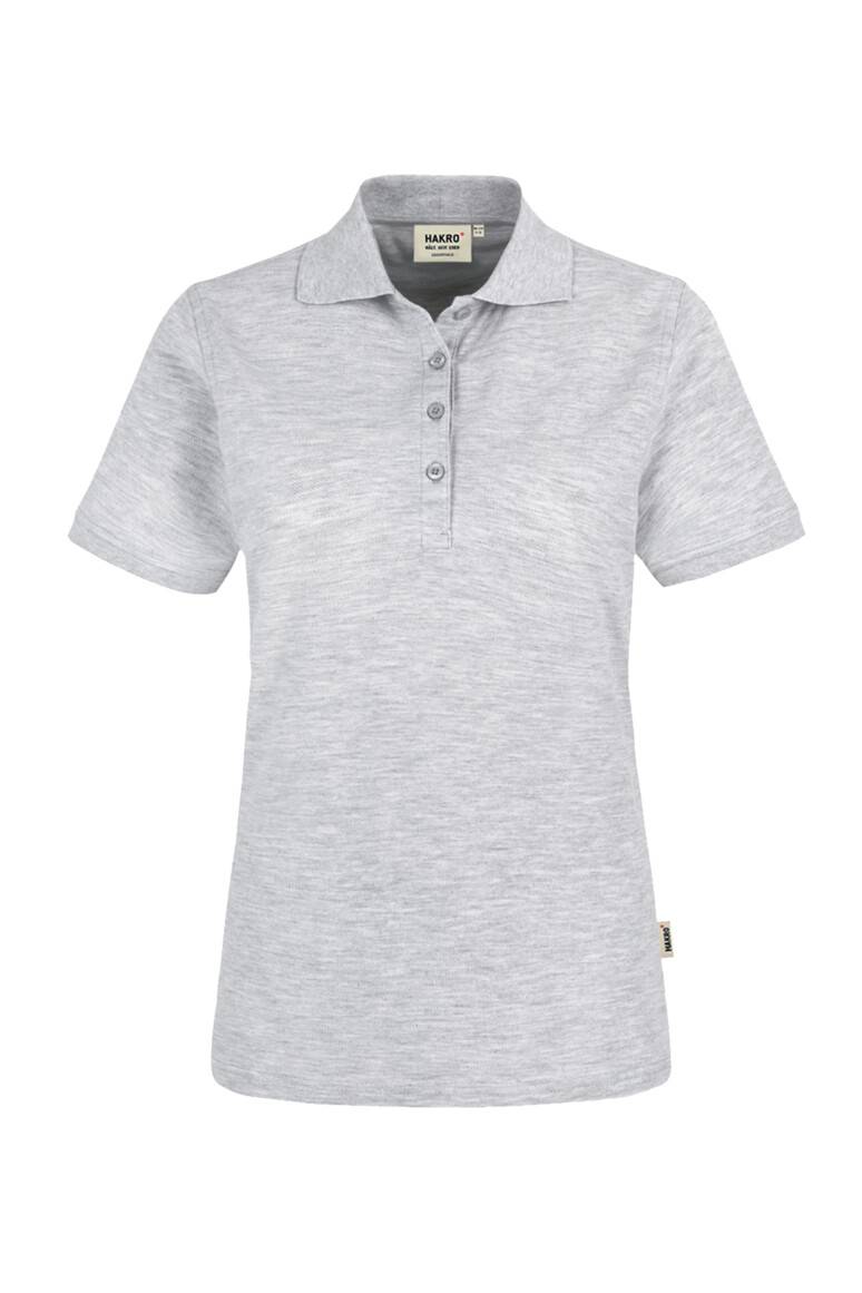 HAKRO Damen Poloshirt Classic ash meliert, XS