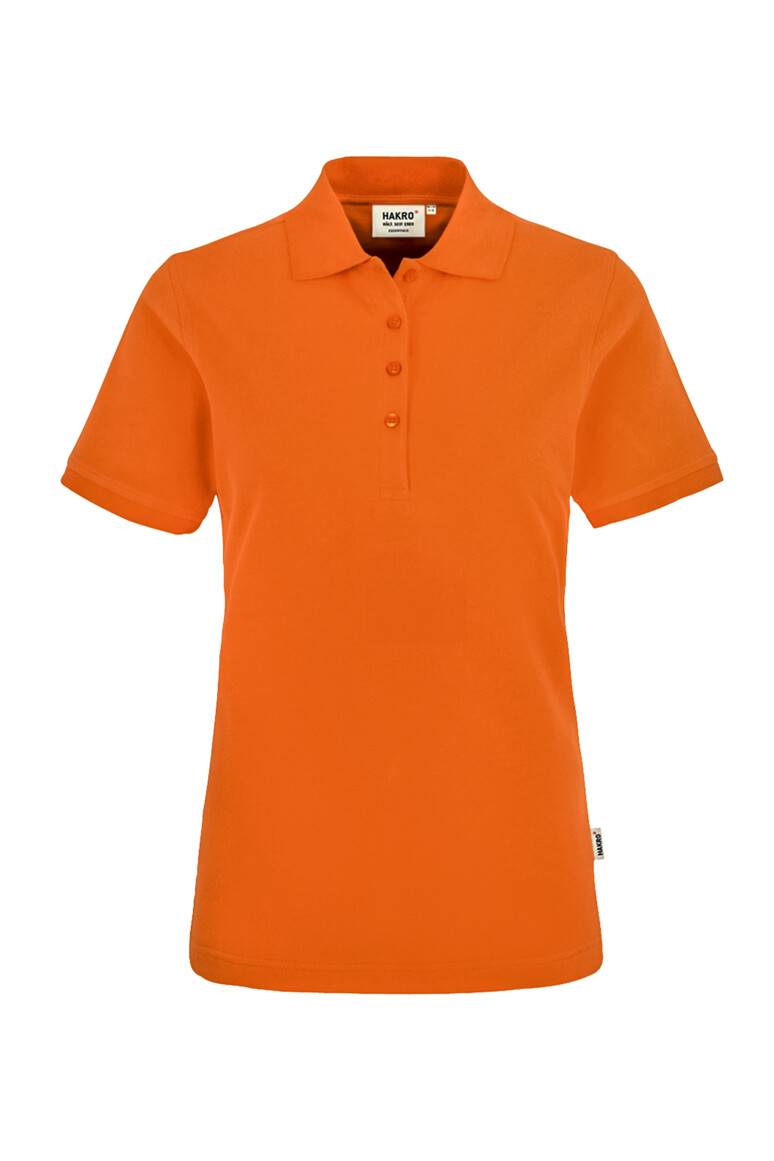 HAKRO Damen Poloshirt Classic orange, S
