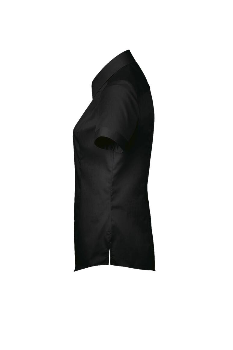 HAKRO 1/2-Arm Bluse Business schwarz, L