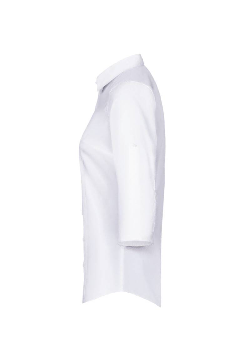 HAKRO 3/4-Arm-Vario Bluse MIKRALINAR® weiß, M