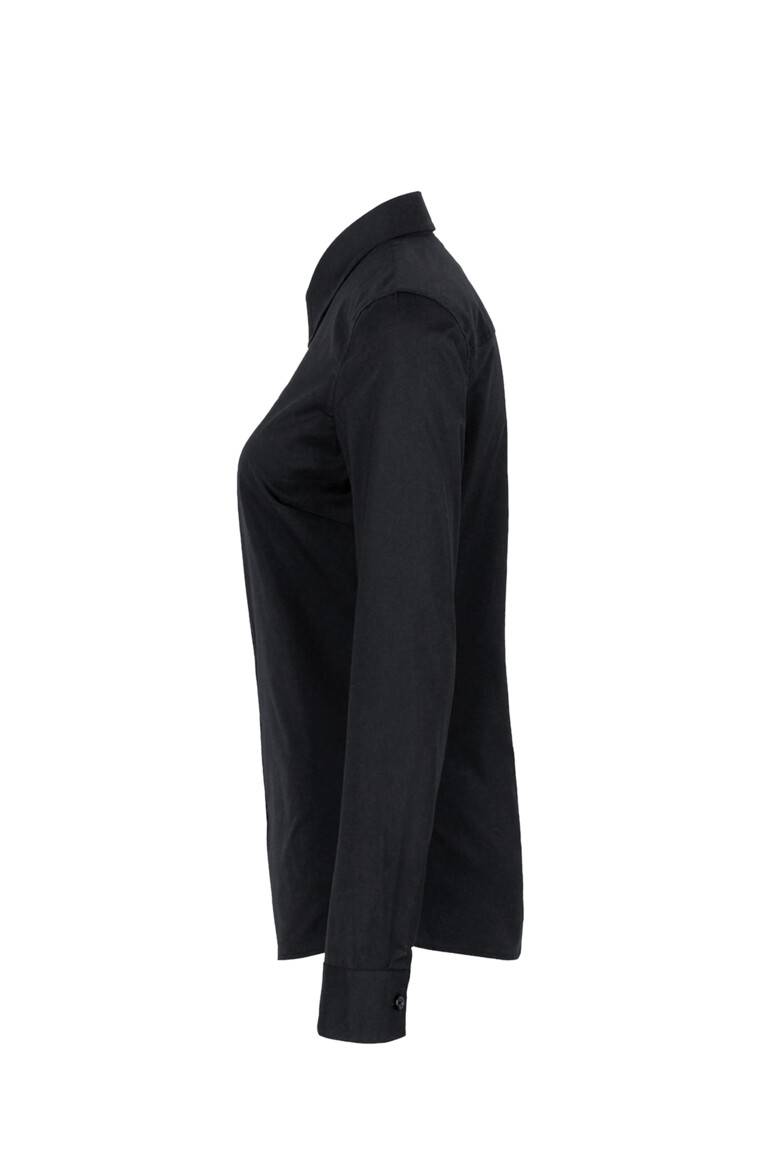 HAKRO Bluse MIKRALINAR® schwarz, 2XL