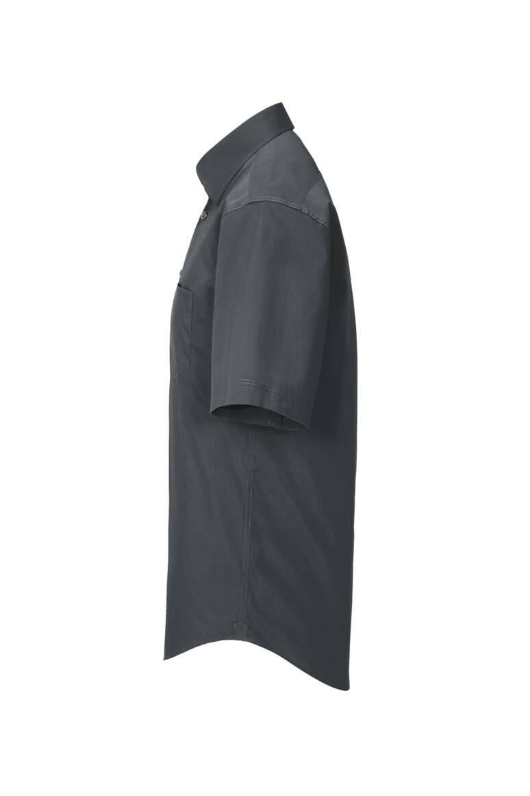 HAKRO 1/2-Arm Hemd MIKRALINAR® Comfort anthrazit, 3XL