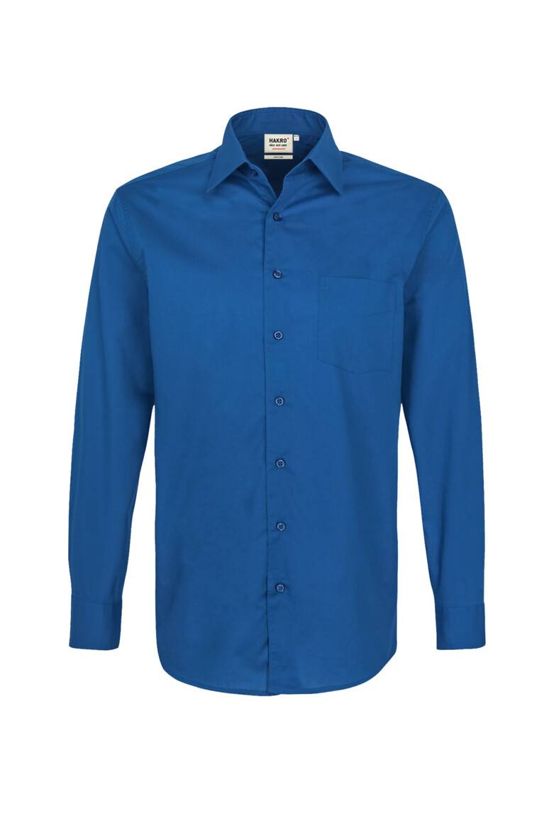 HAKRO Hemd MIKRALINAR® Comfort royalblau, M