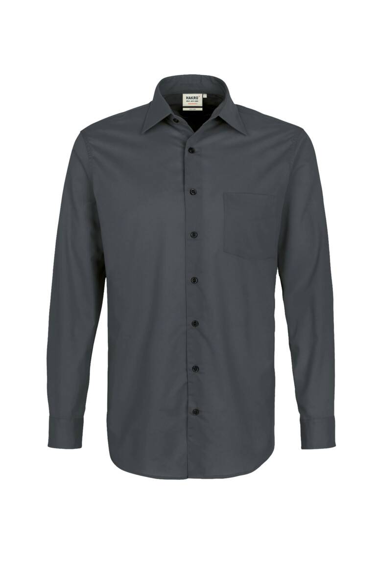 HAKRO Hemd MIKRALINAR® Comfort anthrazit, 6XL