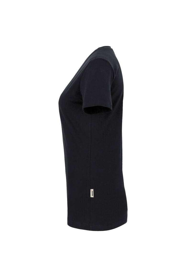HAKRO Damen V-Shirt Classic schwarz, 6XL