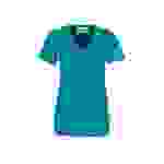 HAKRO Damen V-Shirt Classic 126, smaragd, M