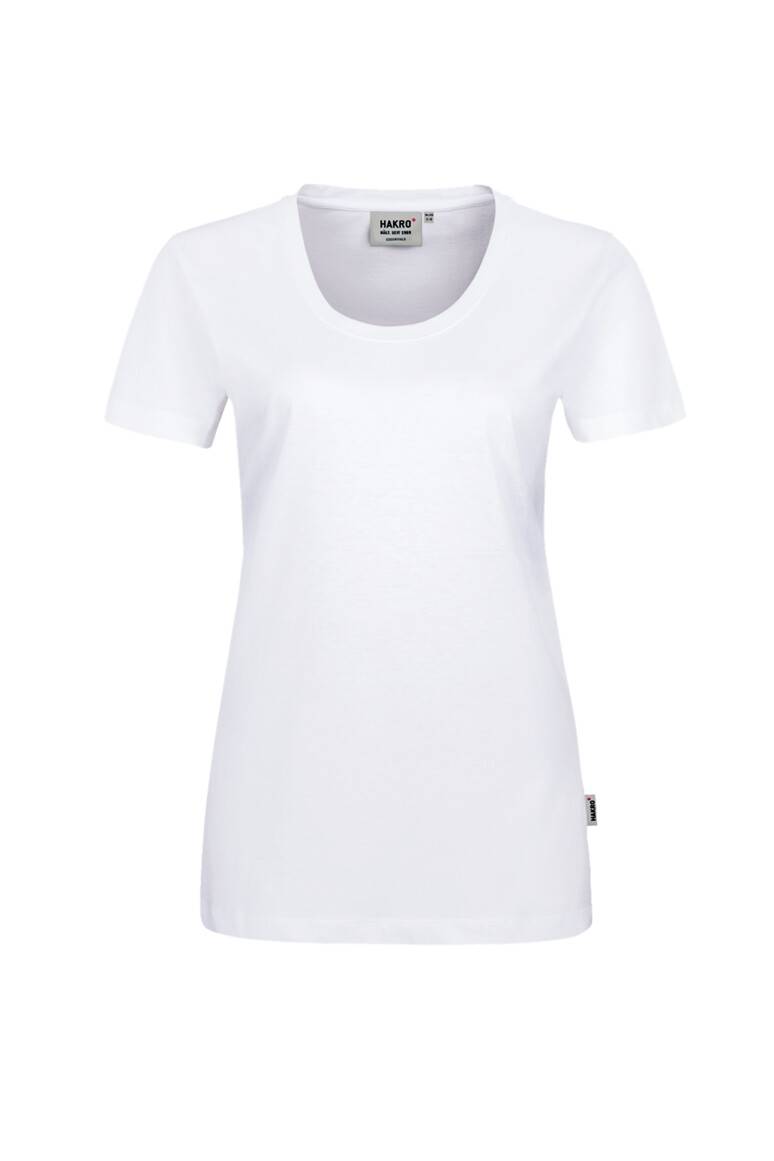 HAKRO Damen T-Shirt Classic weiß, 3XL