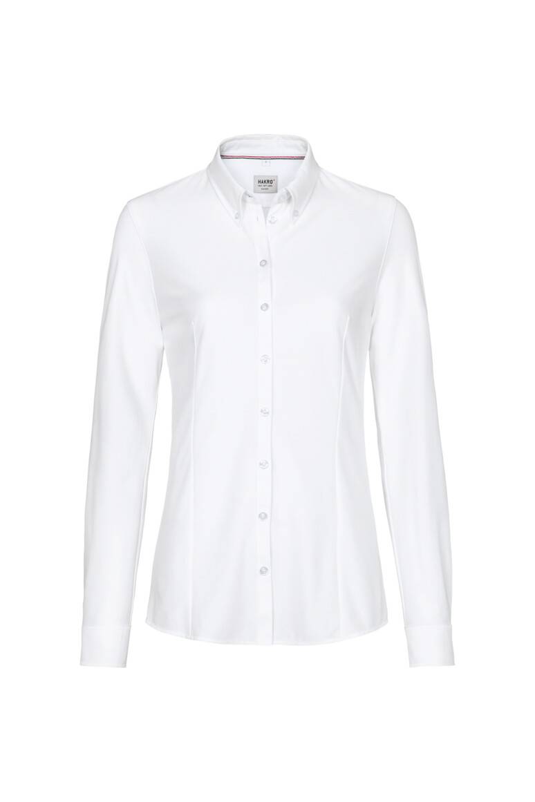 HAKRO Bluse Natural Stretch weiß, 2XS
