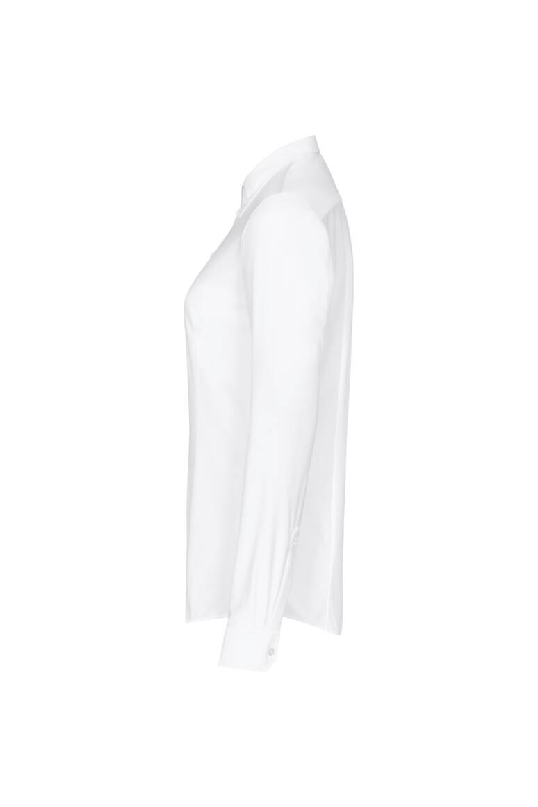 HAKRO Bluse Natural Stretch weiß, 2XS