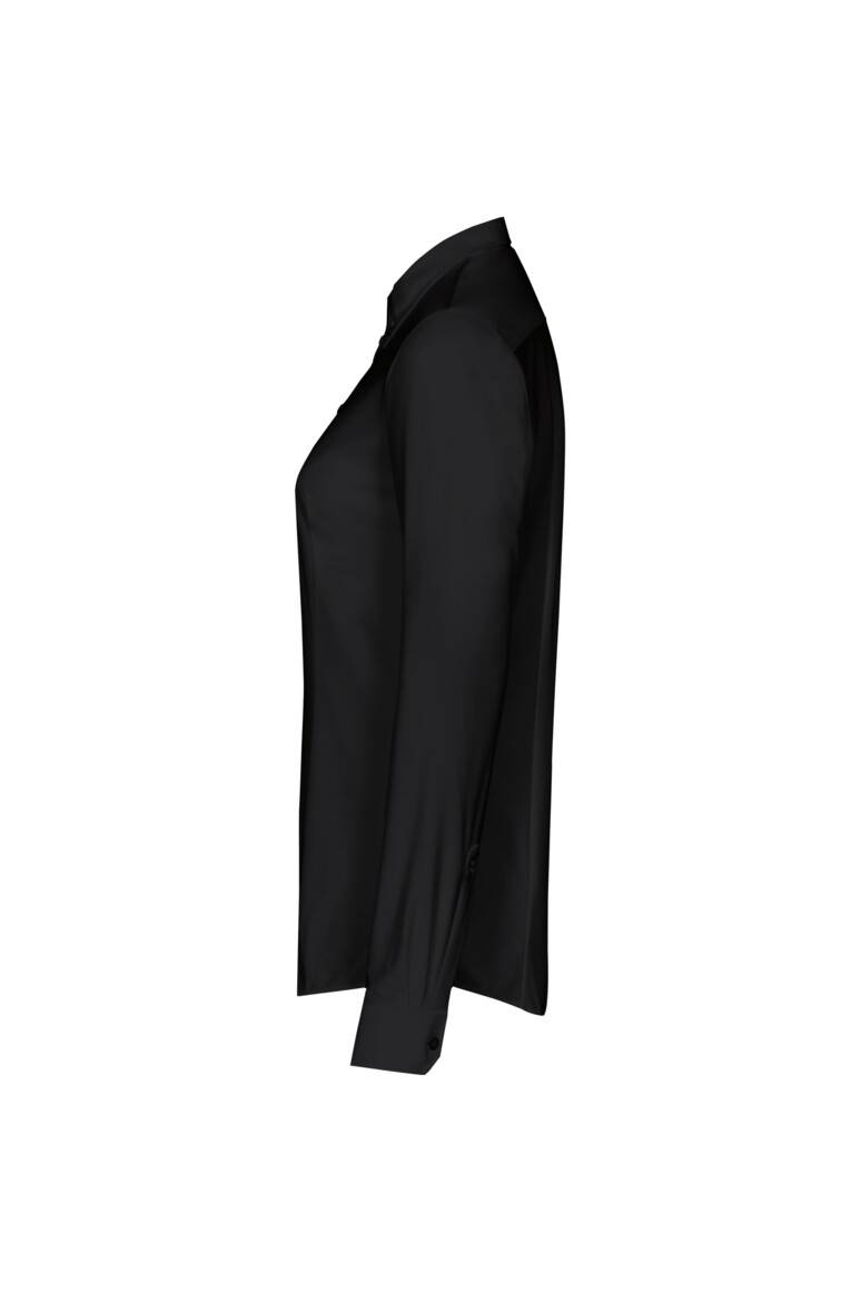 HAKRO Bluse Natural Stretch schwarz, 3XL