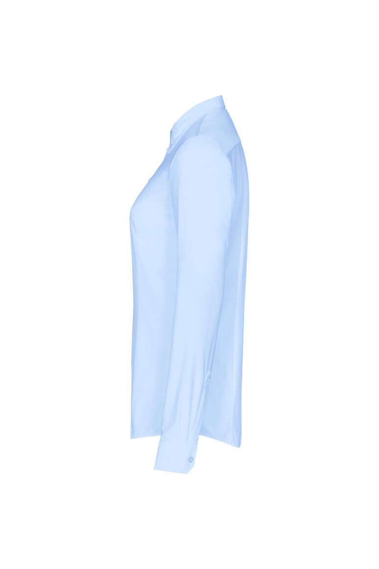 HAKRO Bluse Natural Stretch ozeanblau, XS