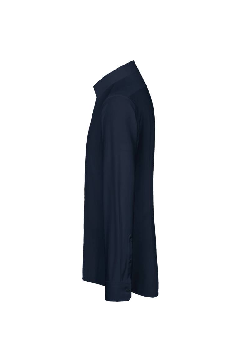 HAKRO Hemd Natural Stretch Regular tinte, M