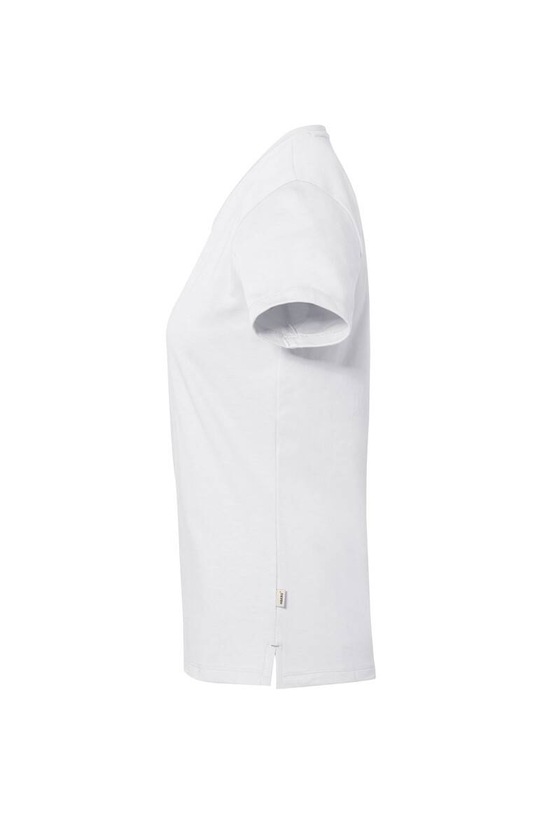 Hakro Damen-V-Shirt Cotton-Tec 169-01 weiß Gr. 2XL